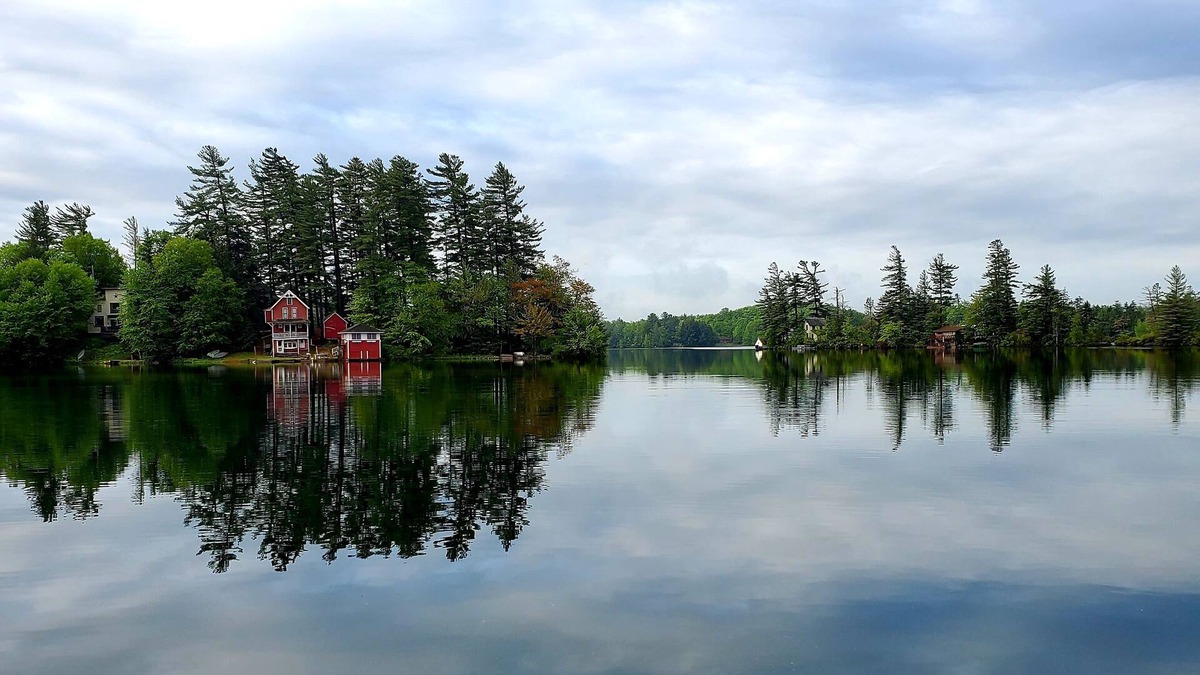 Star Lake House | Star Lake, NY: Peaceful Lakefront Setting with Expansive Grounds