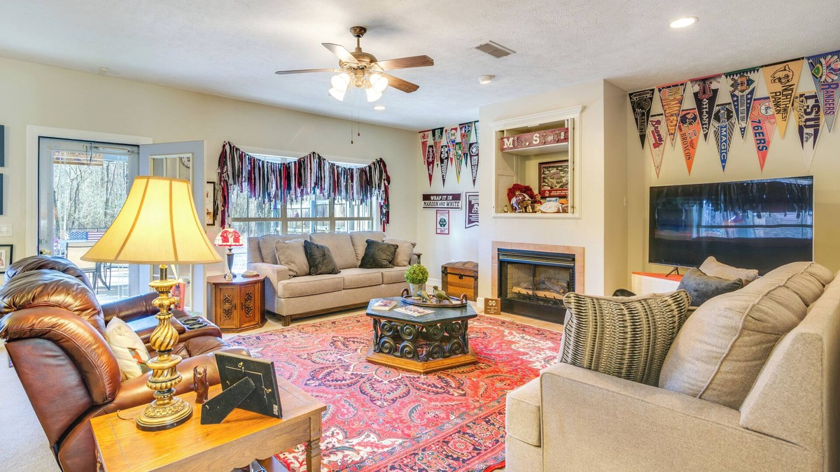 Starkville House | Starkville Vacation Rental ~ 2 Mi to MSU!