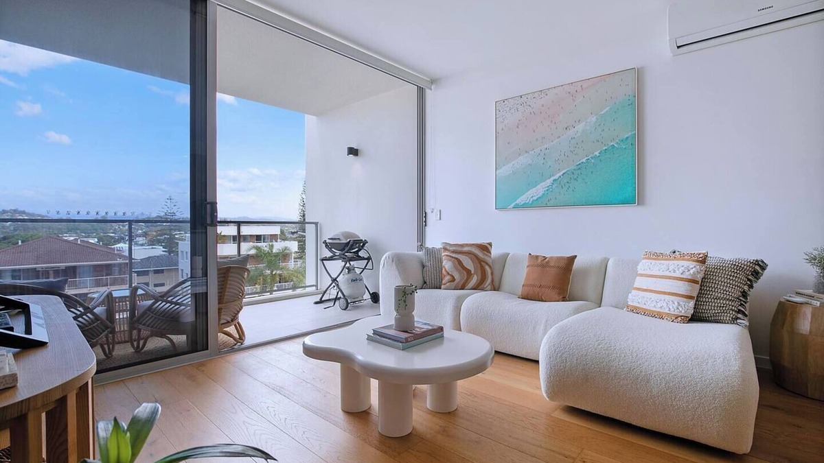 Palm Beach Apartment | Starlit Palms Chic Poolside Haven by the Beach
