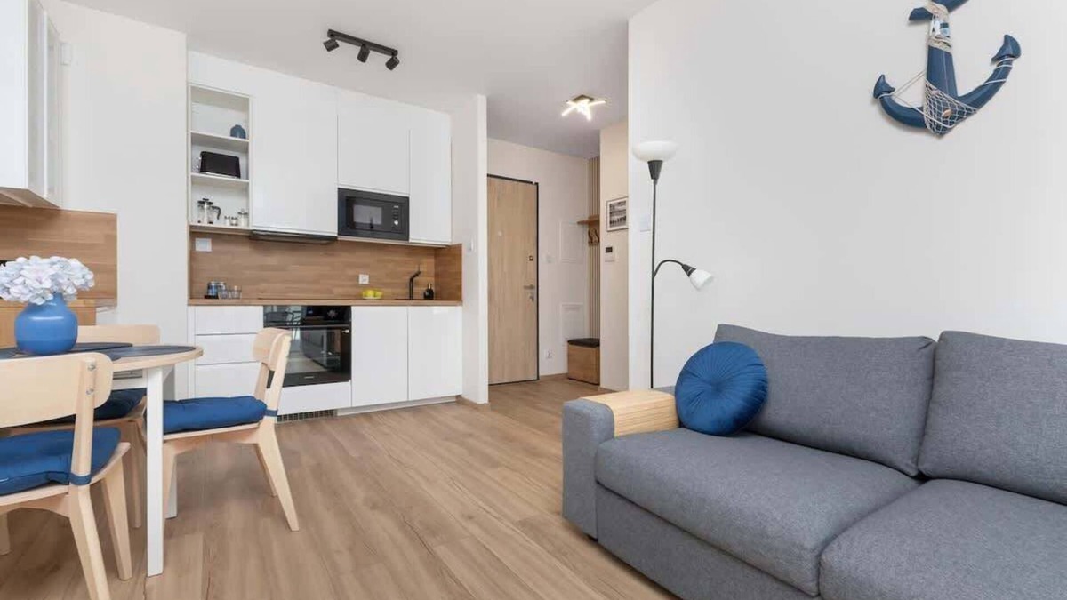 Nowy Port Apartment | Starowiejska 62A | Gdańsk | Prestigious Apartment | Parking