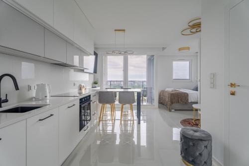 Nowy Port Apartment | Starowiejska 67C Sea Viev 14th Floor Free Garage By Perfect Apart 158