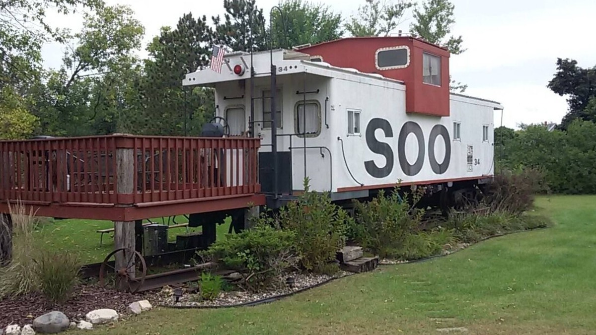Sparta Cabin | Stay aboard a Caboose!