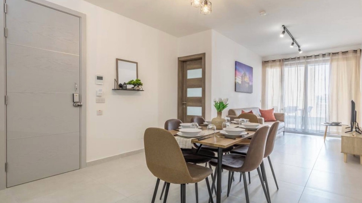 Tower Road Apartment | Stay Steps Away From The Sea In Sliema | Sleeps 6