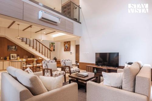 Nagaon Villa | StayVista at Artful Escape with Lawn