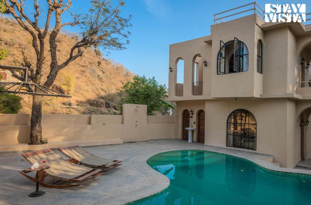 Bedla Villa | StayVista at Vanya Veda with Bathtub, Pool & Lawn