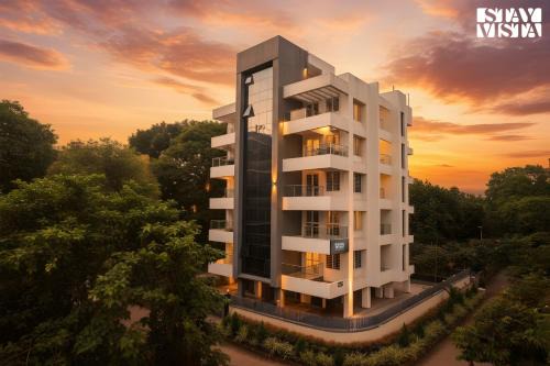 Karjat Hotel | StayVista Residences at Baner - Balewadi with Air Purifier