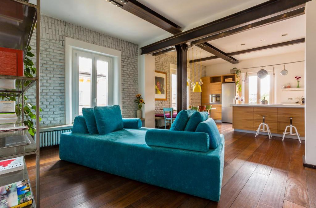 Milan Centre Apartment | Stellar Design 2BR Loft next to Navigli & Duomo