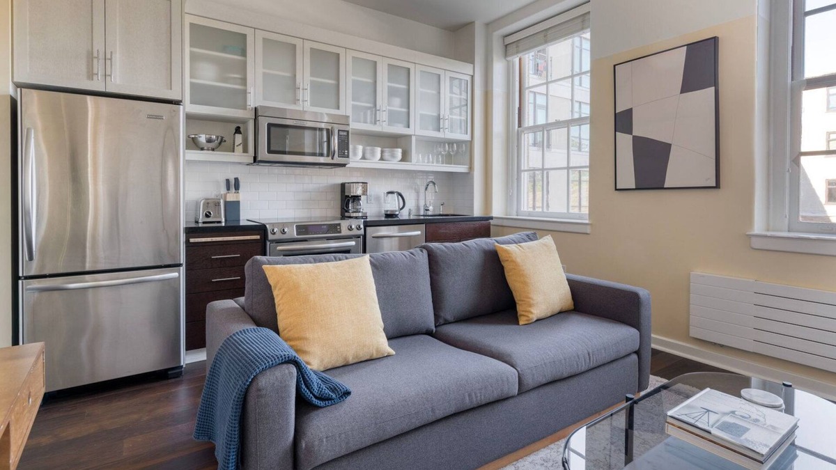 Presidio Apartment | Stellar Presidio Heights 1BR w/Gym, nr Trails & Beach, by Blueground