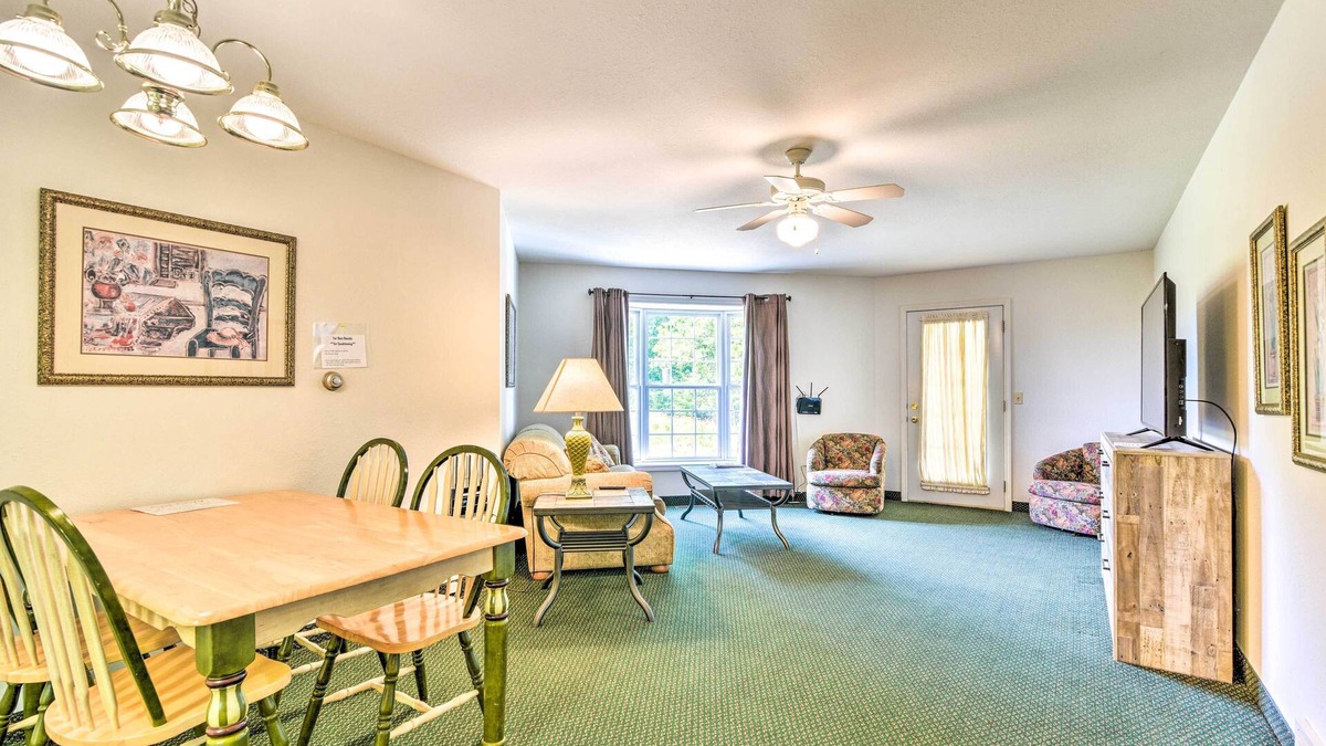 Pigeon Condo | Step-Free Pigeon Retreat Close to Lake Huron!