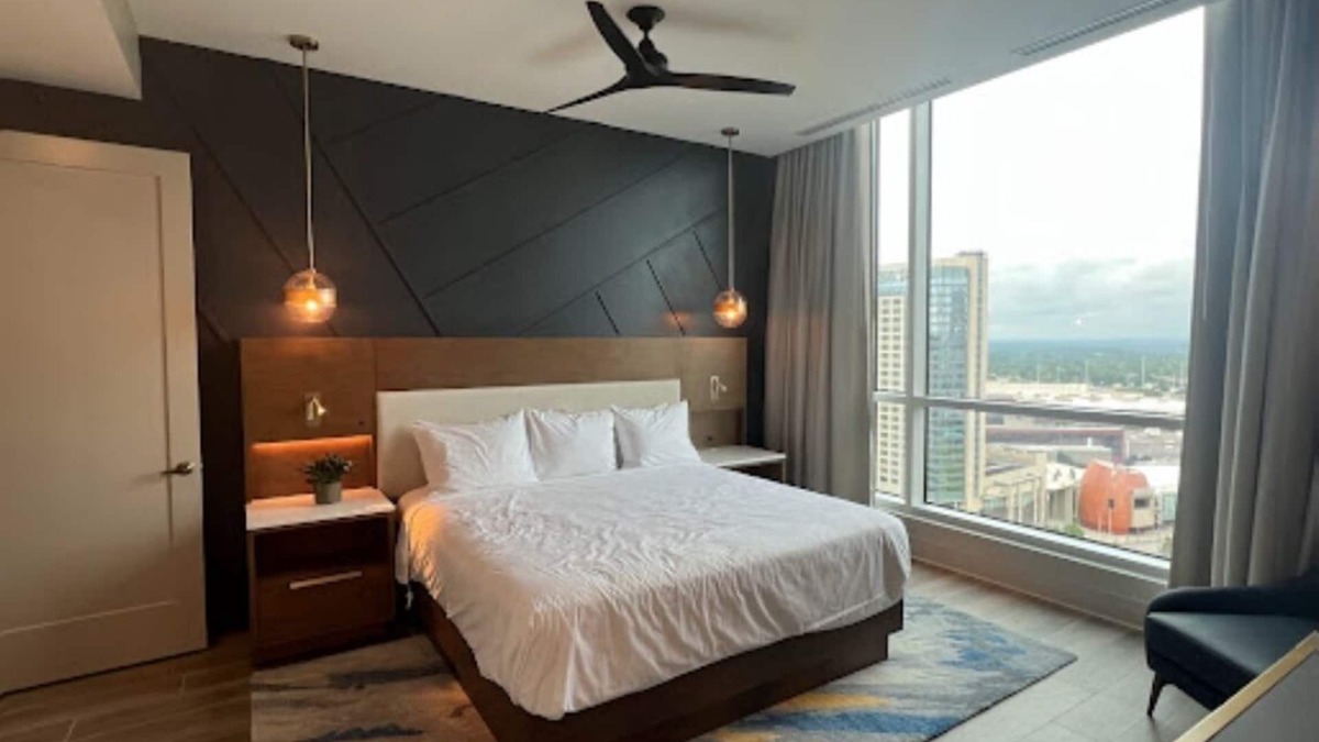 Atlanta University Center Hotel | Steps from Centennial Park. Atl Studio, beautiful views. Downtown fun awaits!