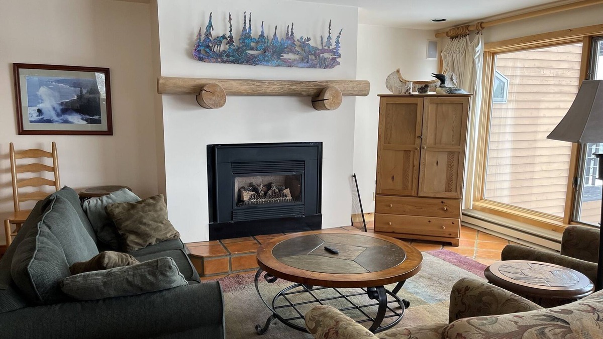 Two Harbors Condo | Steps from Lake Superior. Great view.