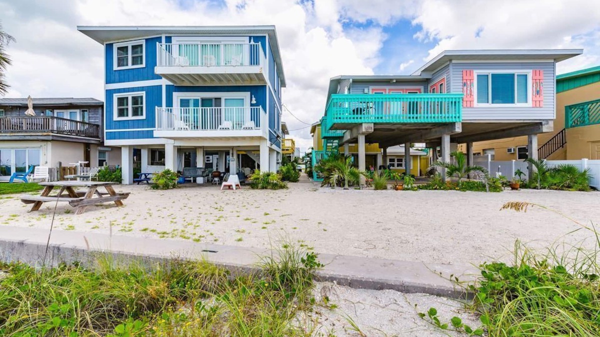 Belleair Beach House | Steps to a Private Beach Perfect Family Vacation