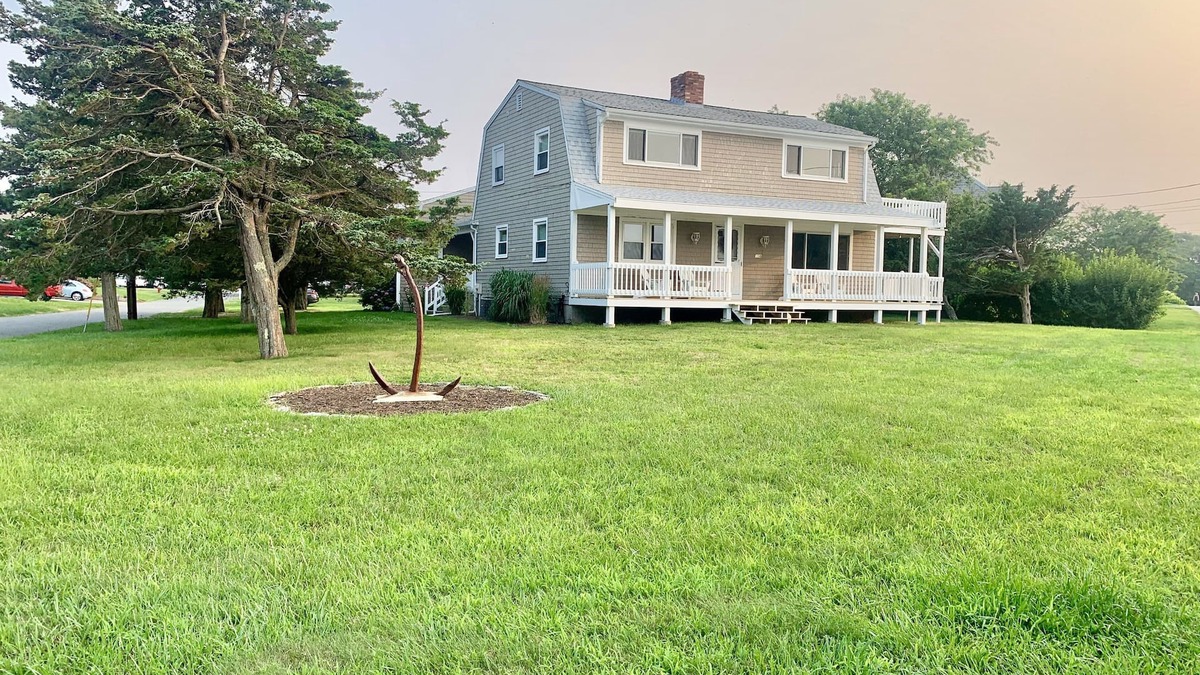 Barnstable House | Steps to a Private Beach - Renovated w/Ocean Views, A/C, 3 Decks & Fully Stocked