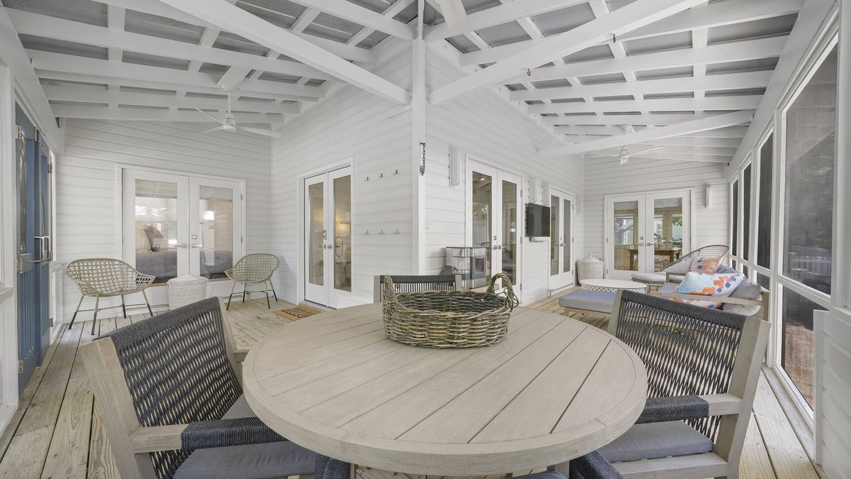 Seaside Cottage | Steps To Beach in Seaside, FL, Pet Friendly, Designer Home + 2 Adult Bikes!