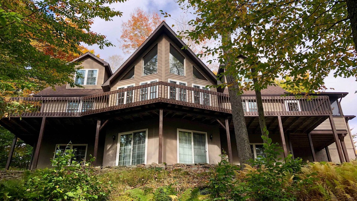 Gouldsboro House | Steps to River: Big Bass Lake House w/Grill!