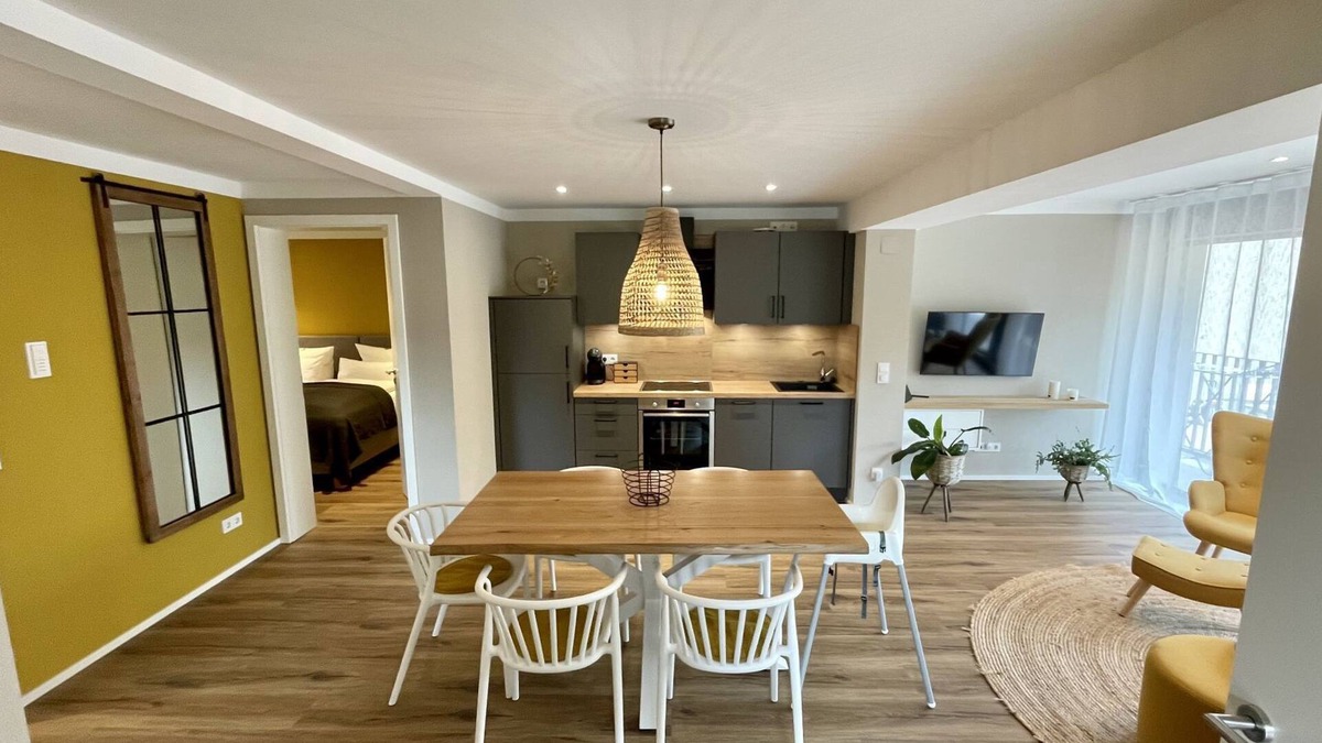 Haundorf Apartment | Stilvolle Ferienwohnung im EG für 4 Personen