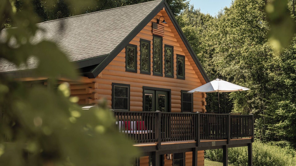 South Butler Cabin | Stone Beach Access | Cabin with a Fire Pit Glow