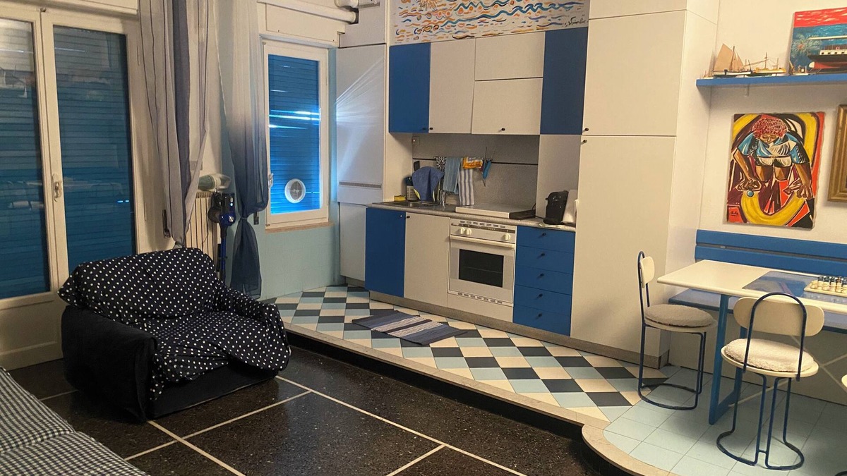 Pietra Ligure Apartment | Stone by the sea. 30 meters from the beach. Up to 6 people.