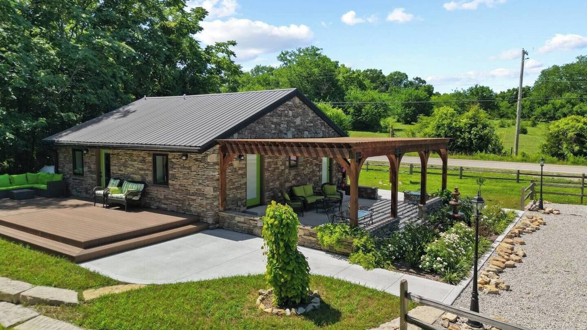 Stet Cottage | Stone Cottage With Cattle Views, Wooded Trails, Lush Gardens, & Old World Charm.