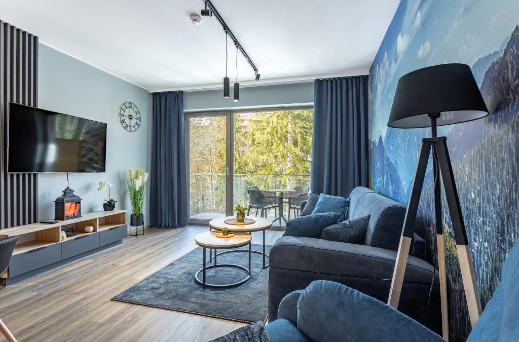 Szklarska Poreba Apartment | Stone Hill Apartament Wellness z basenem jakuzi saunami prywatnym garażem i rowerami w cenie