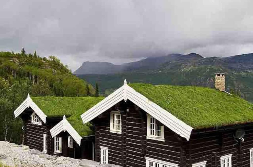 Hemsedal House | Stor og eksklusiv tømmerhytte Hemsedal