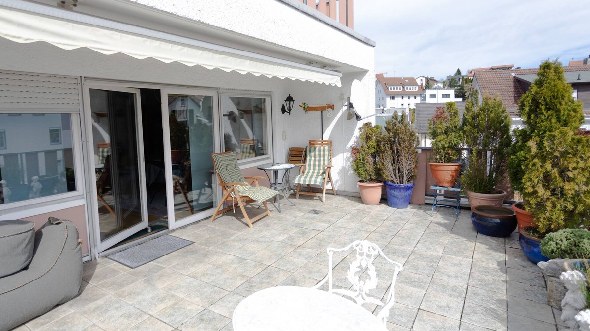 Tettnang Apartment | Storchennest Tettnang - Central city apartment with sun terrace