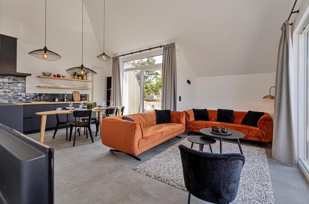Koksijde-Bad Apartment | Strandparel luxueus duplex appartement met 2 terrassen én parking