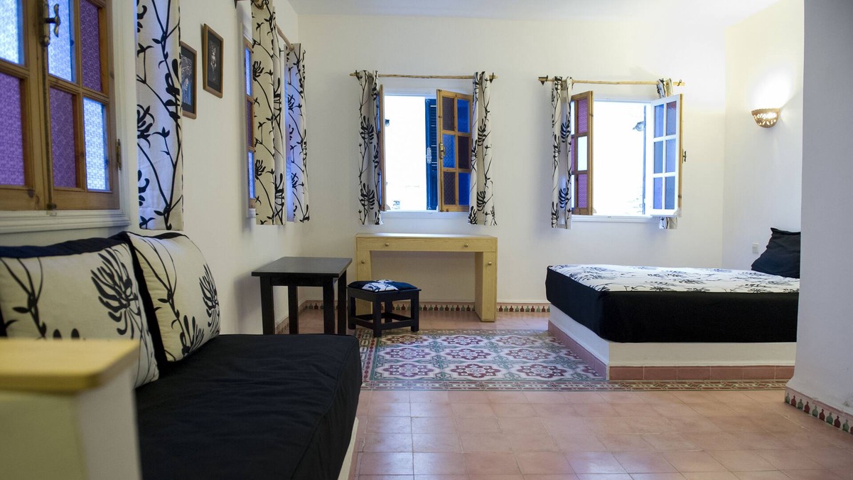 Ahl Agadir Apartment | Studio (1st floor) + 3 people in Medina access to a lounge and terraces