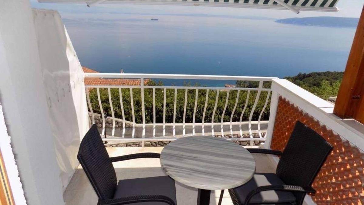 Mosenice Apartment | Studio apartment in Mošćenička Draga with Seaview, Terrace, Air condition, WIFI (4364-1)