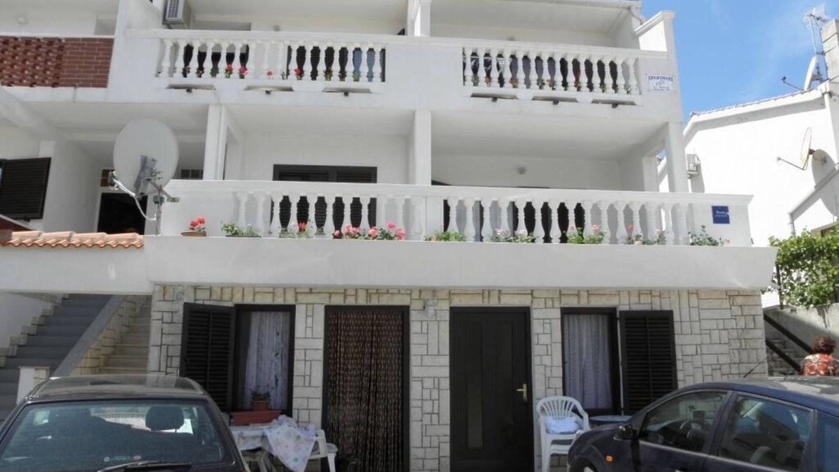 Baska Apartment | Studio apartment in Baška with Terrace, Air condition, WIFI, Washing machine (863-1)