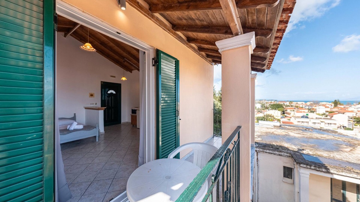 Kavos Apartment | Studio Apartment 'Kavos Panorama 118' with Sea View, Wi-Fi