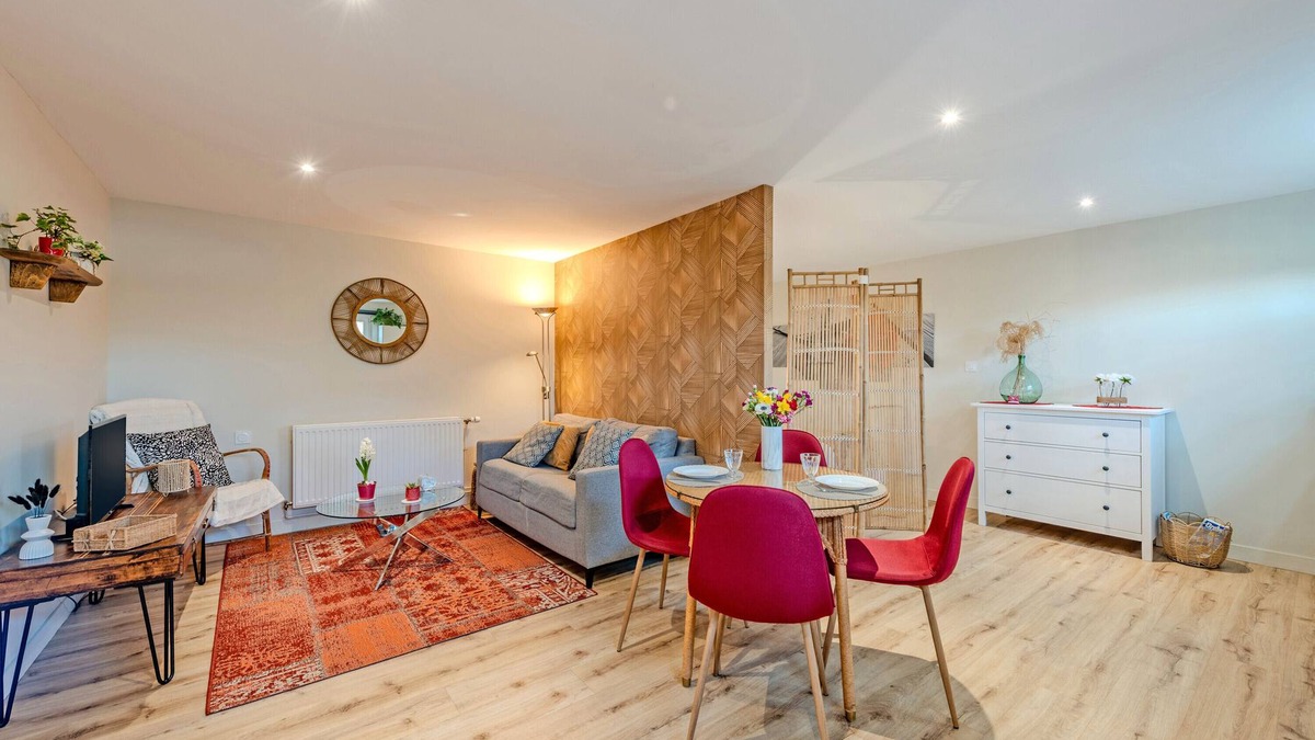 Loperec Apartment | Studio Apartment 'Le Grand Large' with Shared Terrace, Shared Garden and Wi-Fi