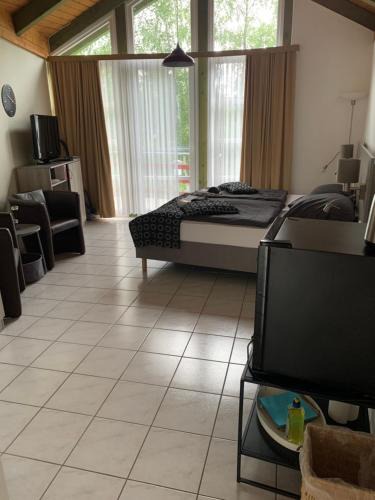 Oberdorla Apartment | Studio-Apartment mit Balkon in Plau am See fußläufig zum Strand und zur Altstadt