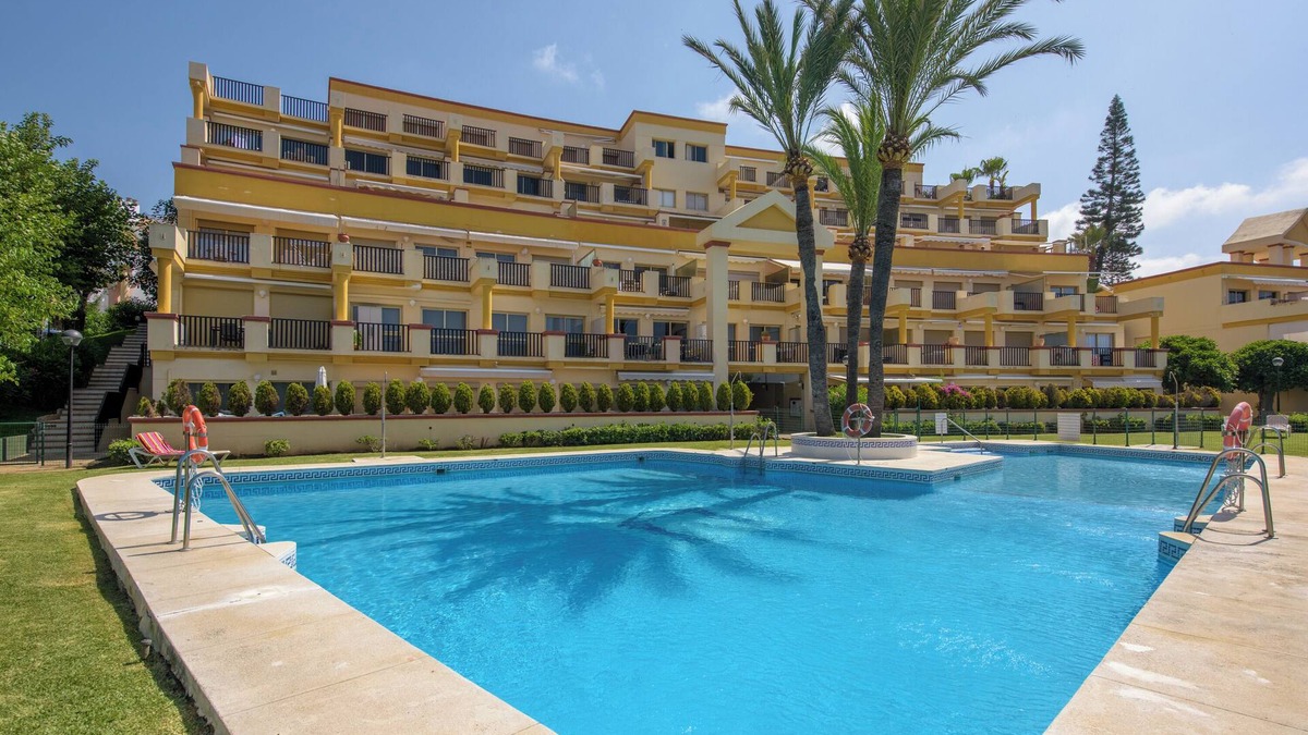 Nikki Beach Apartment | Studio Apartment 'Romana Playa 203' with Pool, Private Terrace & Wi-Fi