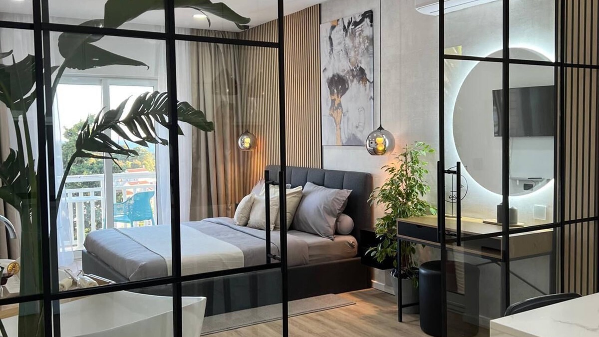Krizna luka Apartment | Studio Apartment With Bathtub & Sea View Balcony + Breakfast