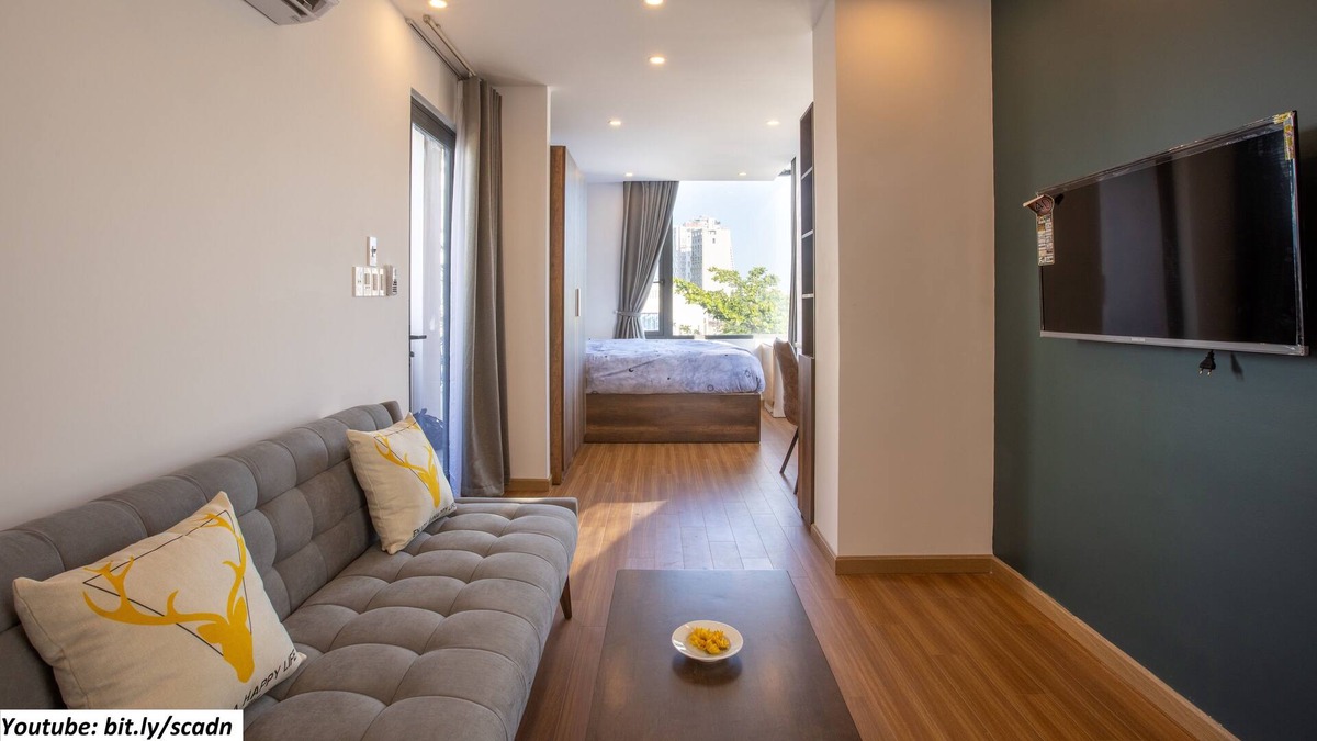 An Hai Đong Apartment | Studio Apt F31-View city-near Beach, 10m Airport