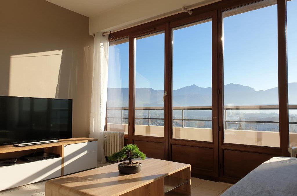 Chambery Apartment | Studio avec une belle vue panoramique sur Chambéry !