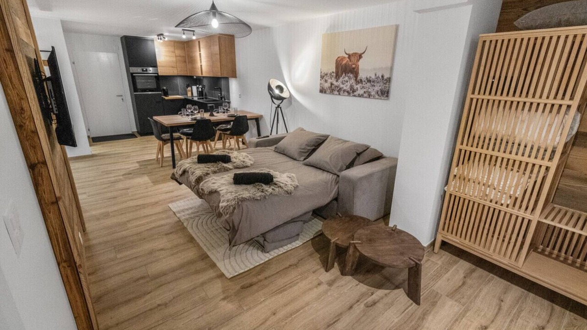Saas-Fee Apartment | Studio Avec vue Panoramique