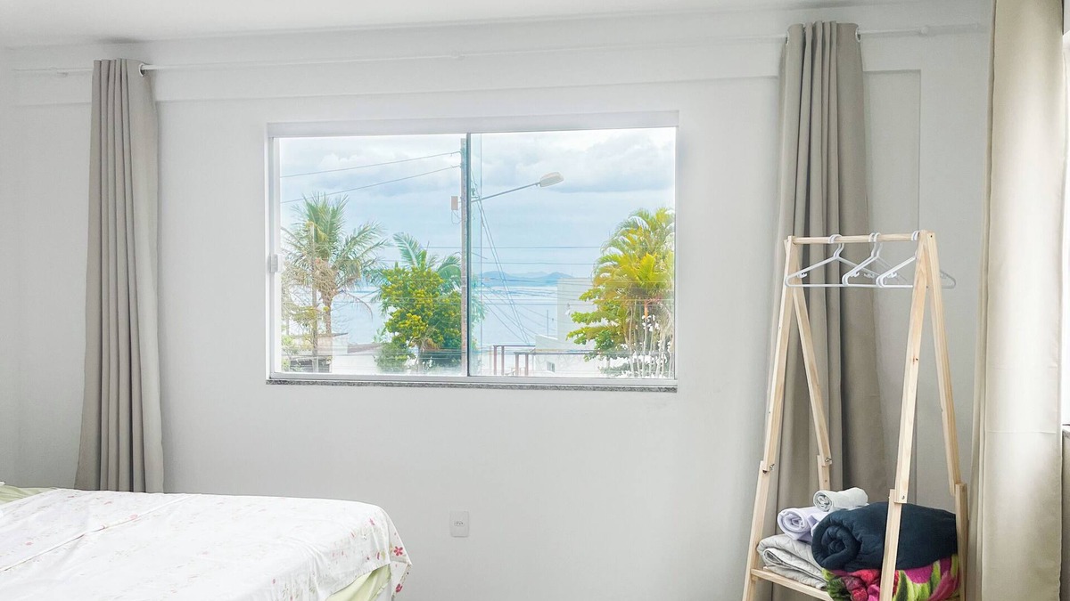 Governador Celso Ramos Apartment | Studio with sea view