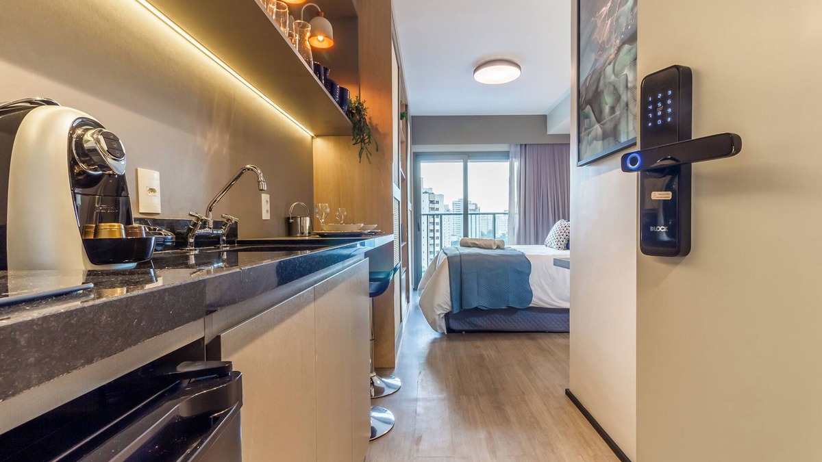 Indianopolis Apartment | Studio in the best of Moema with garage and close to Metro/Shopping and WIFI