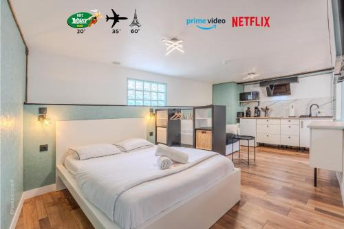 Saintines Apartment | Studio calme proche CDG & Parc Astérix - Accès A1 à 5min