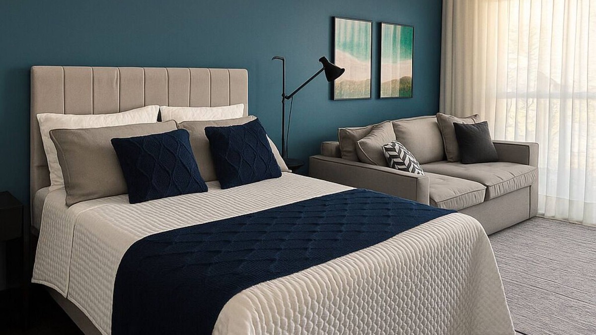 Brooklin Paulista Apartment | Studio - Campo Belo with Metro in Front and Rooftop with Sunset.