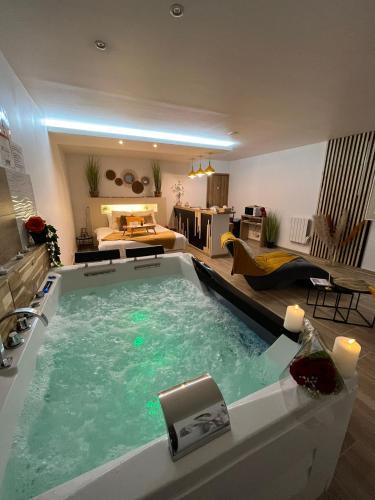 La Bassee Bed & Breakfast | Studio Design Cocon SPA privé à deux pas de Lille