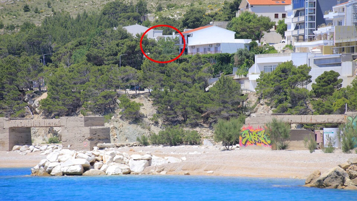 Lokva Rogoznica Apartment | Studio flat with balcony and sea view Lokva Rogoznica, Omiš (AS-18638-b)