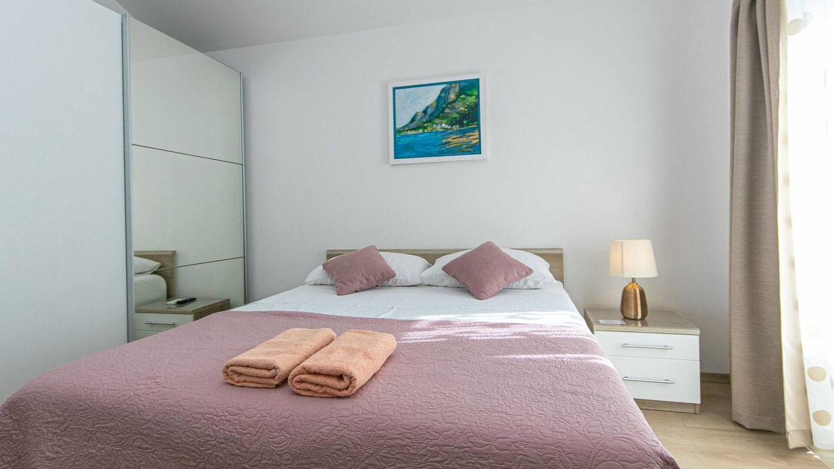 Tucepi Apartment | Studio flat with balcony Tučepi, Makarska (AS-19857-a)