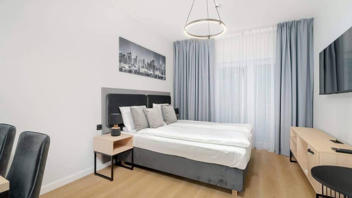 Poznan City Center Apartment | Studio | For 2 Guests | Poznań