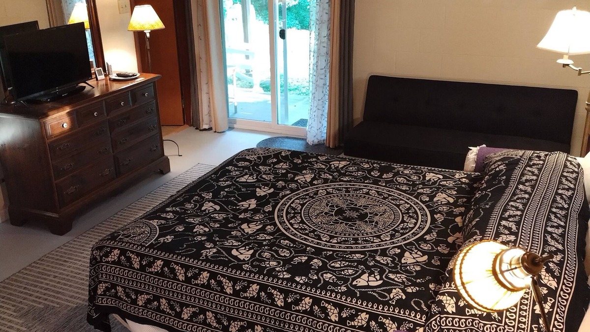 Athens Apartment | Studio for 3/private entrance, bath, WiFi, Netflix/2.5 mi to town/pets