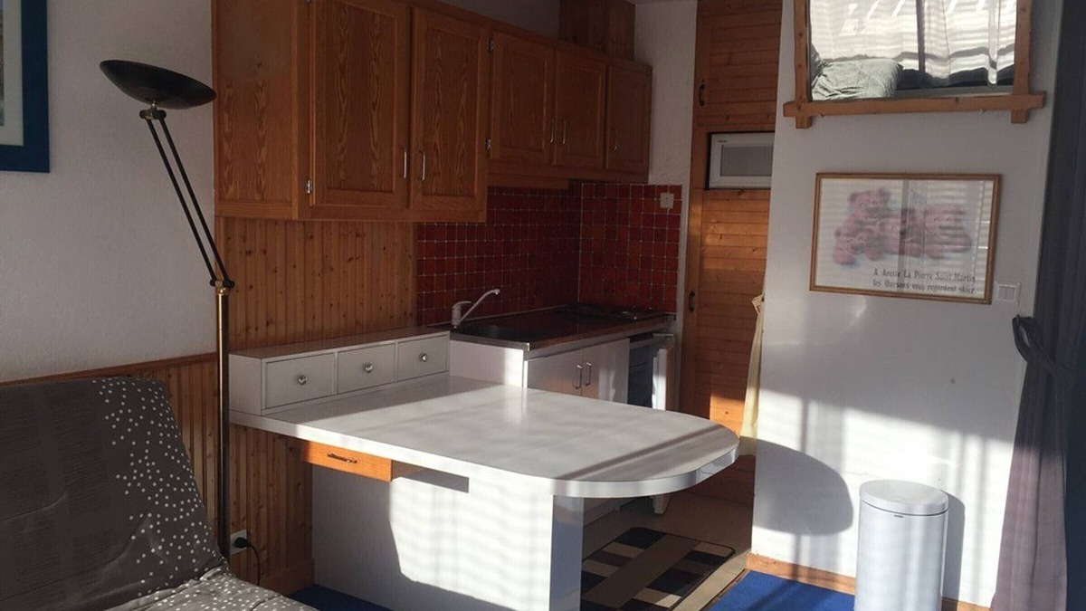 Arette Apartment | Studio for 4/5 people with balcony, ski-in/ski-out, ski locker, parking, elevator