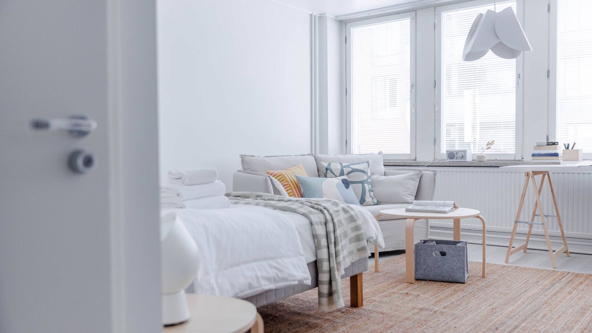 Herttoniemi Apartment | Studio for a business traveler