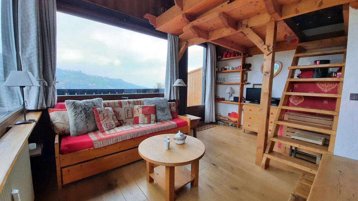 Saint-Gervais-les-Bains Apartment | Studio panoramic view - 4pers - ALPENROSE St GERVAIS